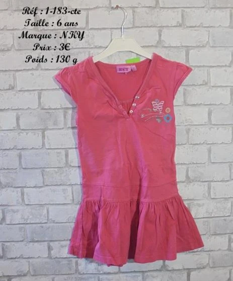 Robe 6 ans NKY (1-183-cte)